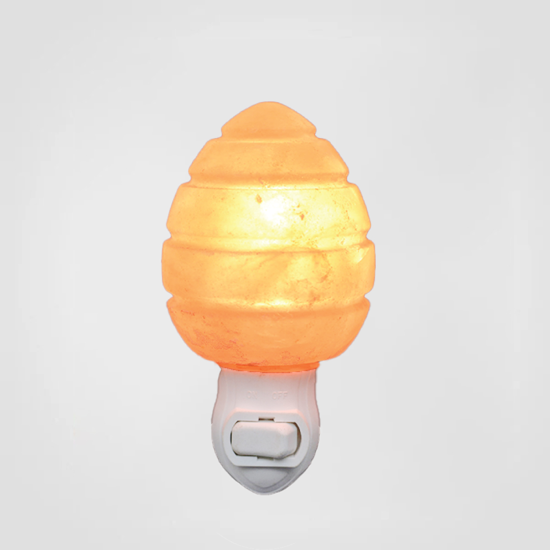 Himalayan Salt Night Light Ring Egg