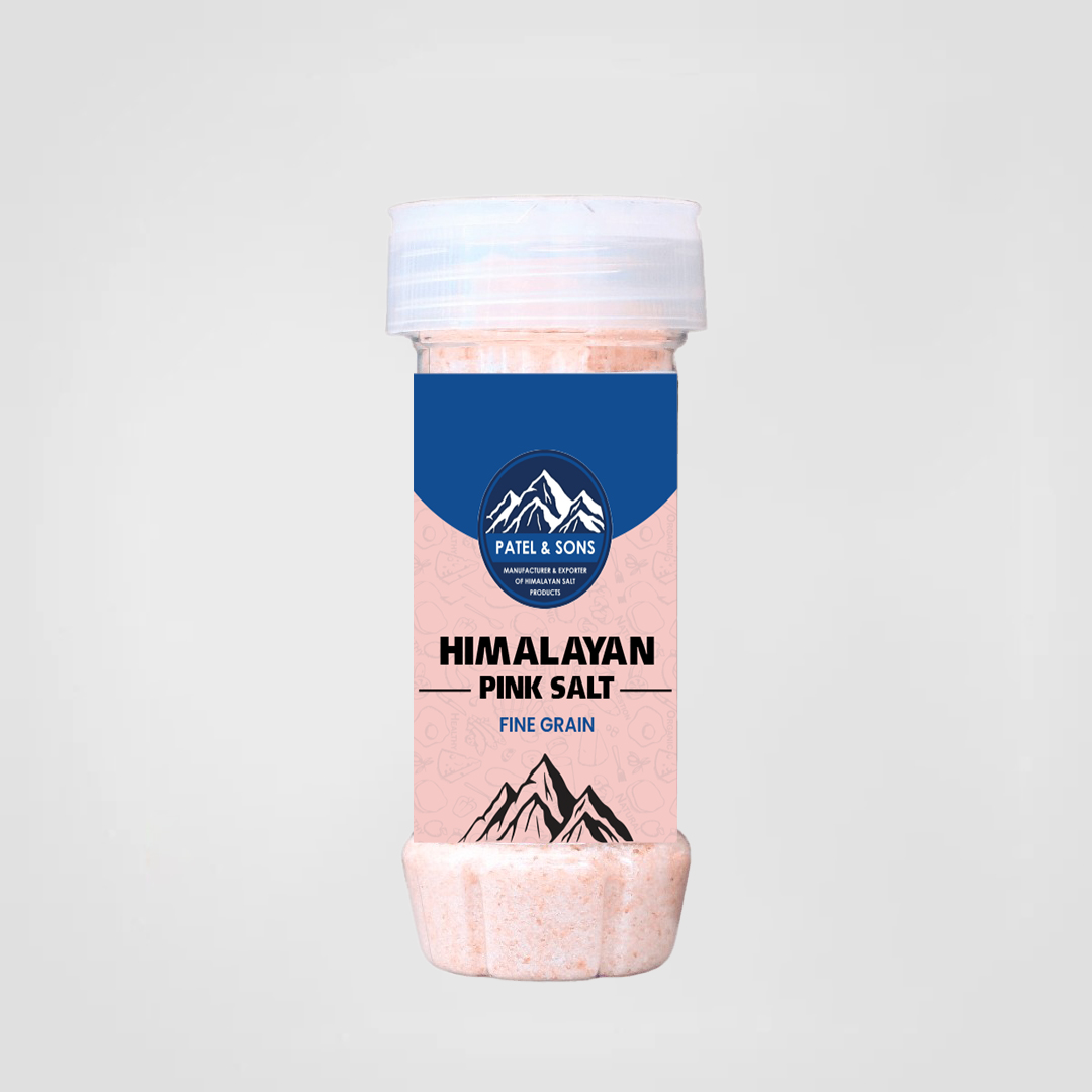 Pink Himalayan Salt Fine Grain 200 Gram Shaker