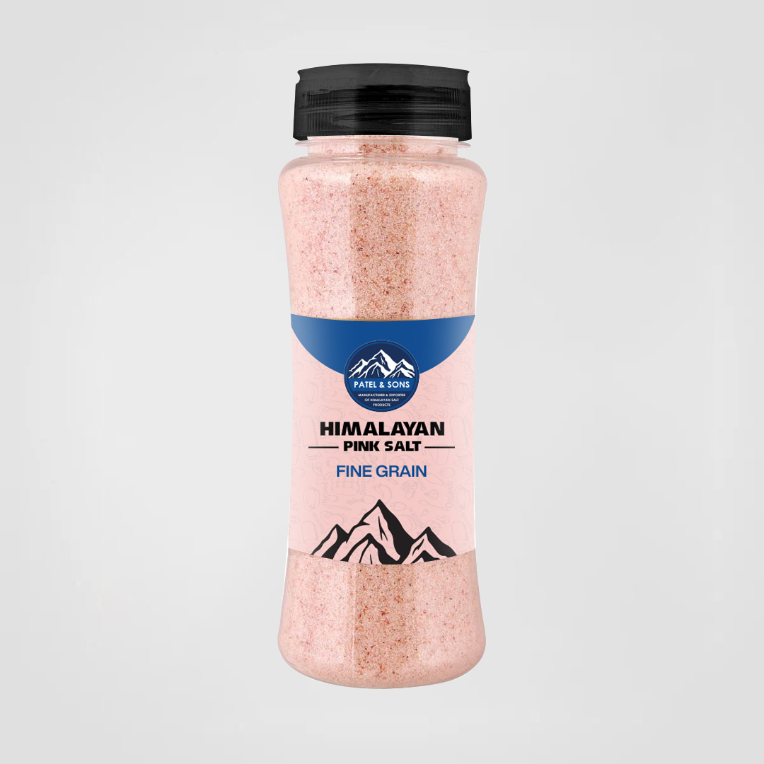 Himalayan Pink Salt Fine Grain 500 Gram Shaker