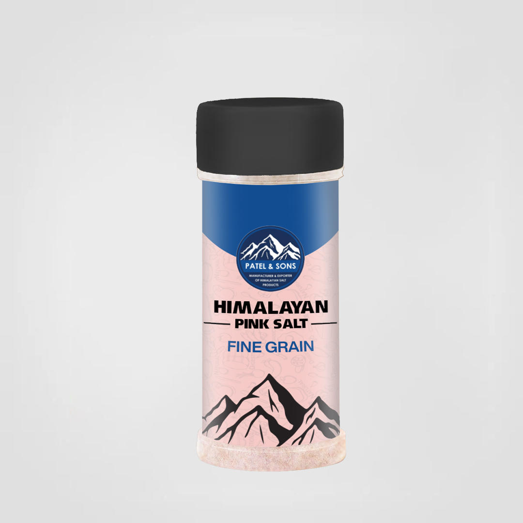Pink Himalayan Salt Fine Grain 200 Gram Shaker