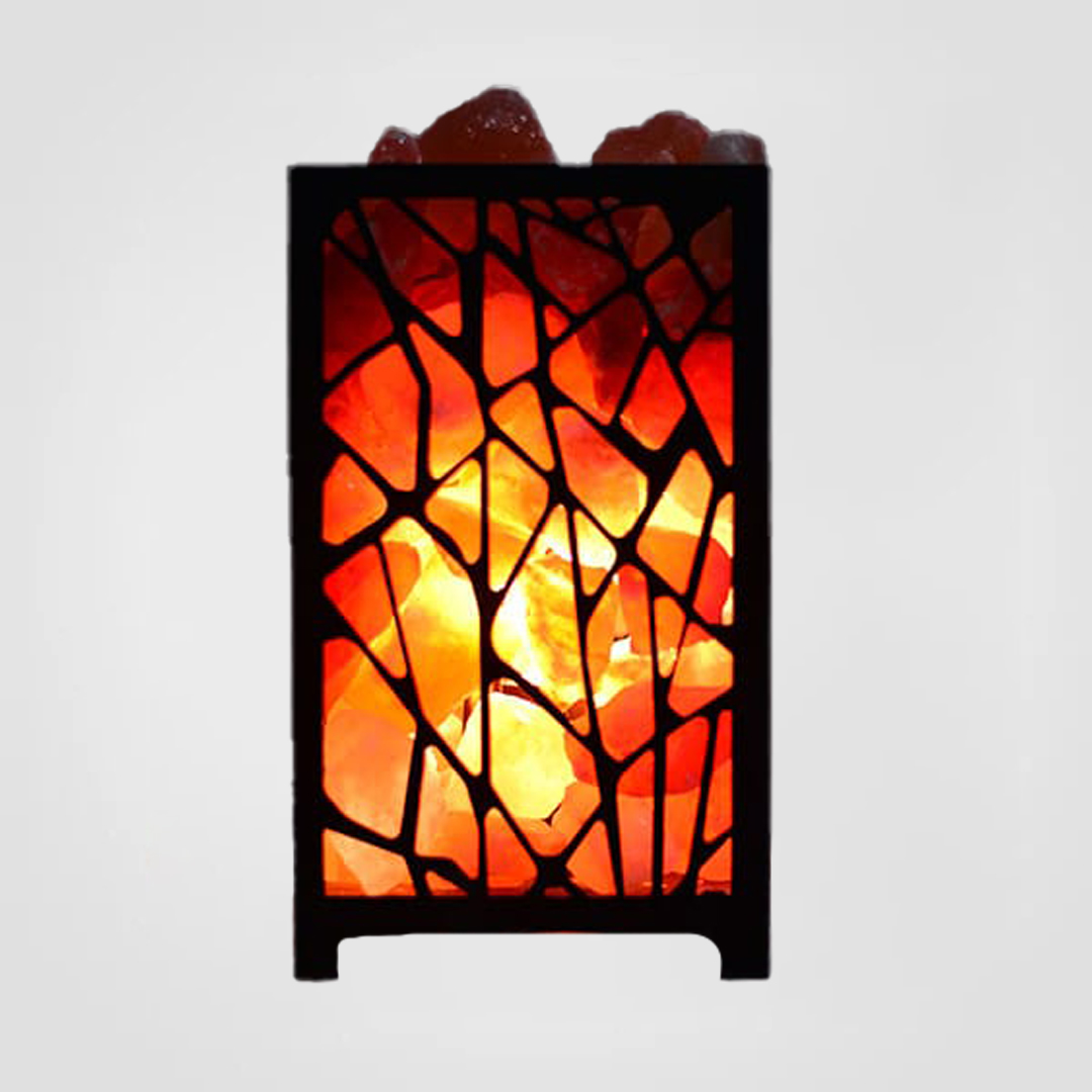 Wrought Iron Basket Grill Sheet Lamp