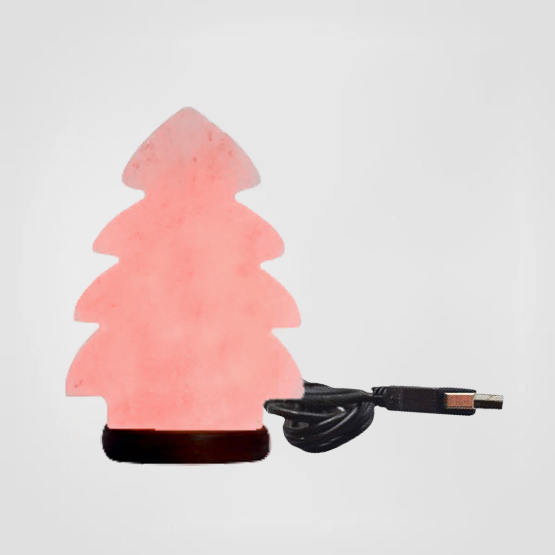 Color Changing Himalayan Salt Lamp USB Tree