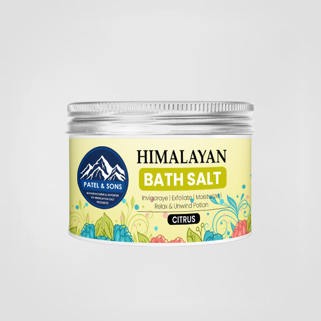 Himalayan Bath Salt Citrus Flavor