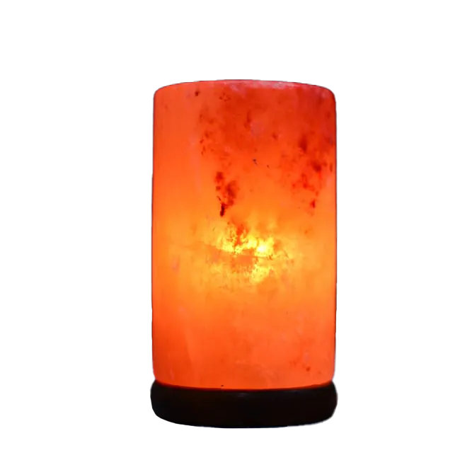 Cylinder Salt Lamp