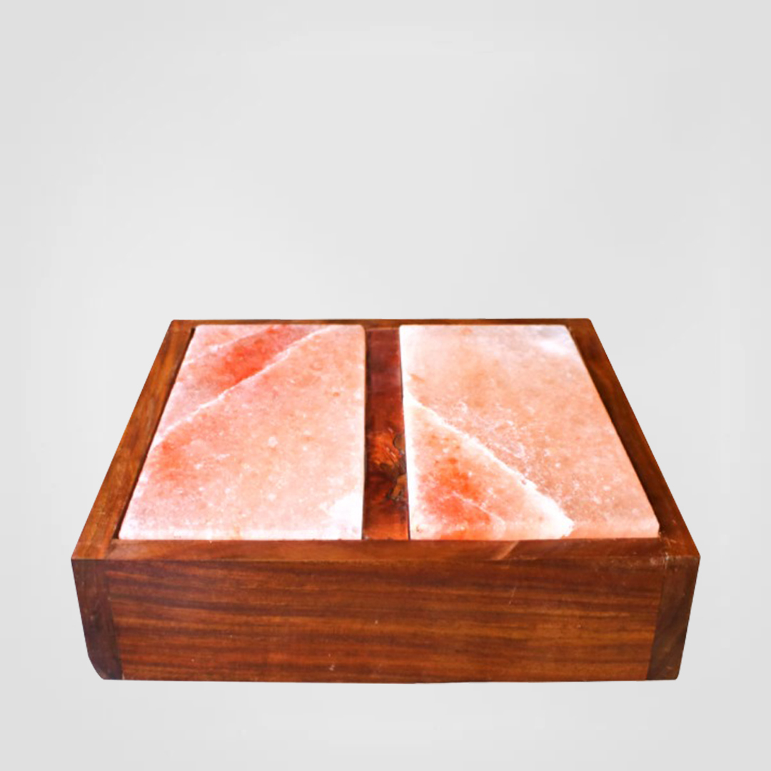 Himalayan Salt Feet Detox With Wooden Case