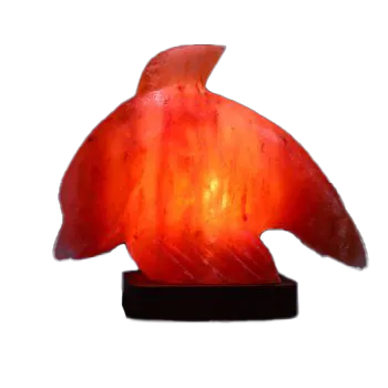 Flying Dolphin Salt Lamp