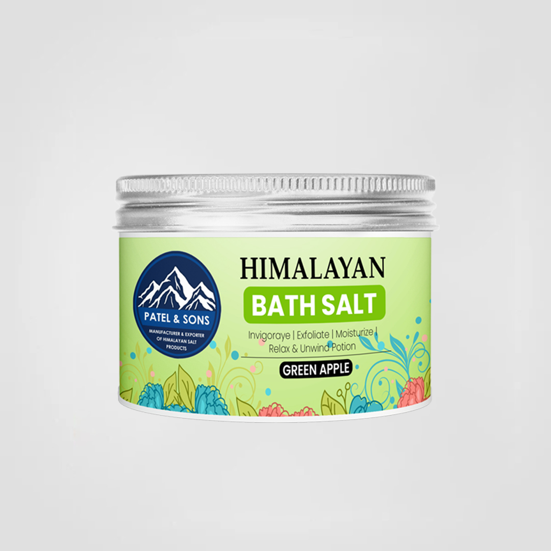 Himalayan Bath Salt Green Apple Flavor