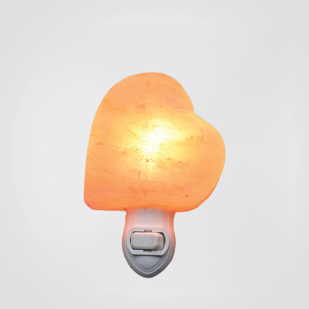 Himalayan Salt Night Light Heart