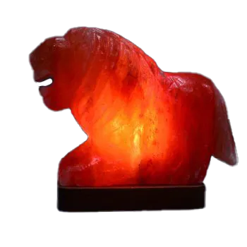 Lion Salt Lamp