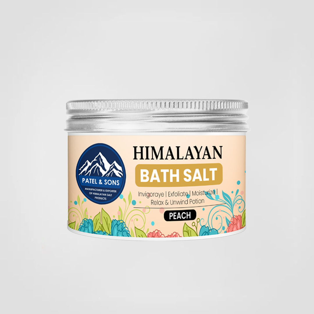 Himalayan Bath Salt Peach Flavor