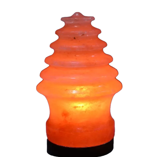 Ring Tower Salt Lamp