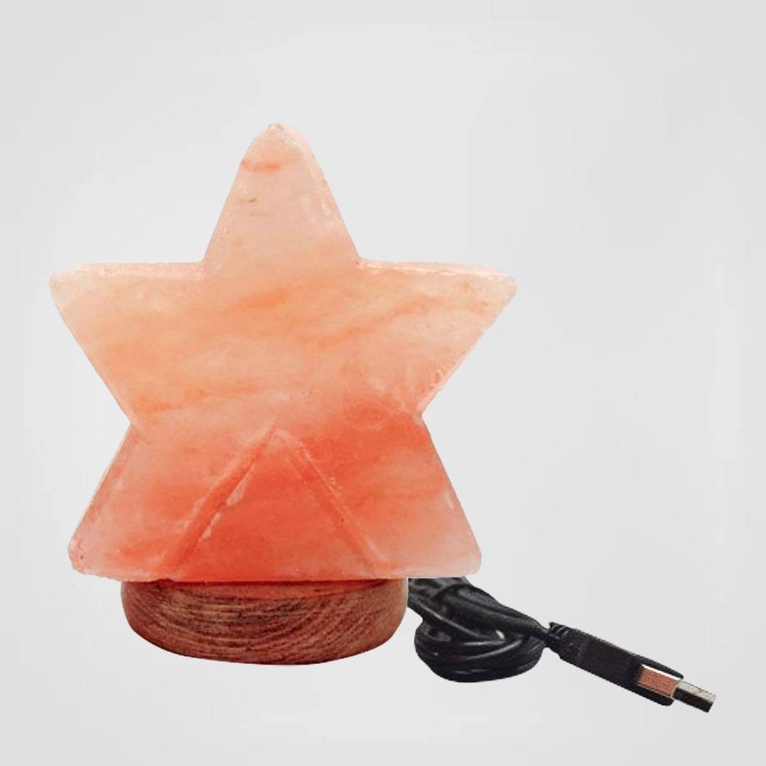 Color Changing Himalayan Salt Lamp USB Star