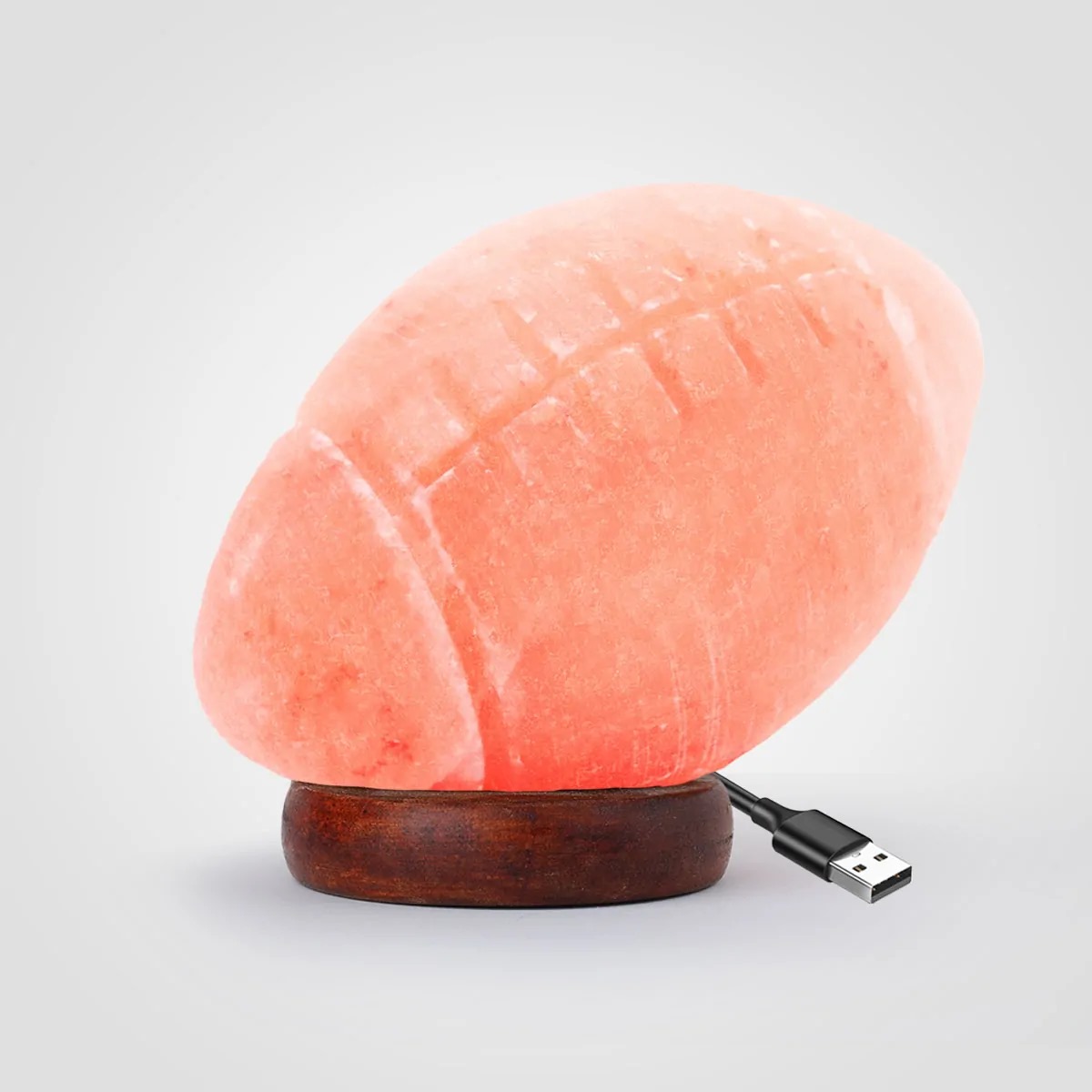 Color Changing Himalayan Salt Lamp USB Rugby