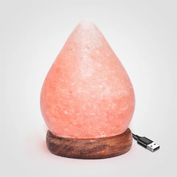 Color Changing Himalayan Salt Lamp USB Tear Drop