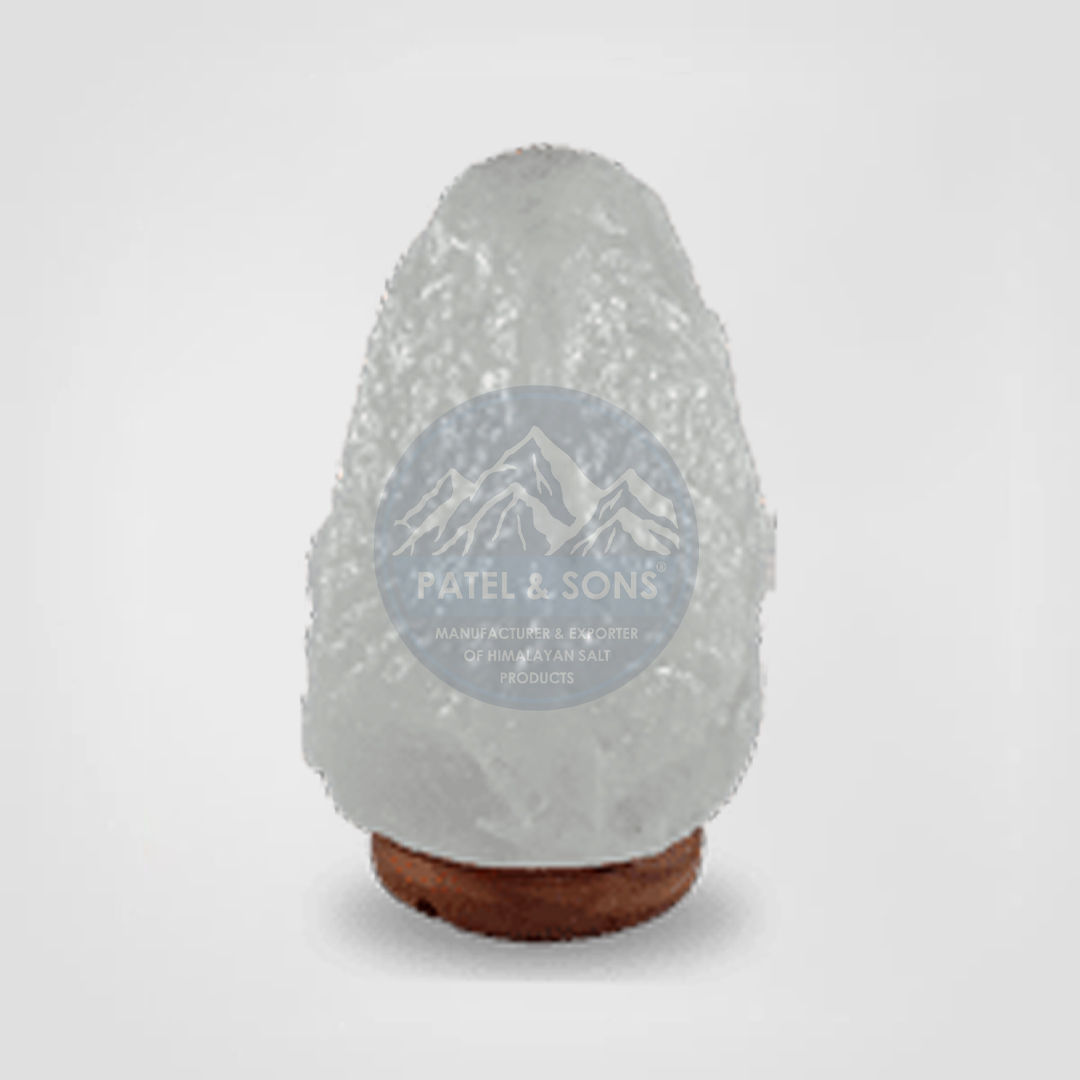 Natural White Himalayan Rock Salt Lamp