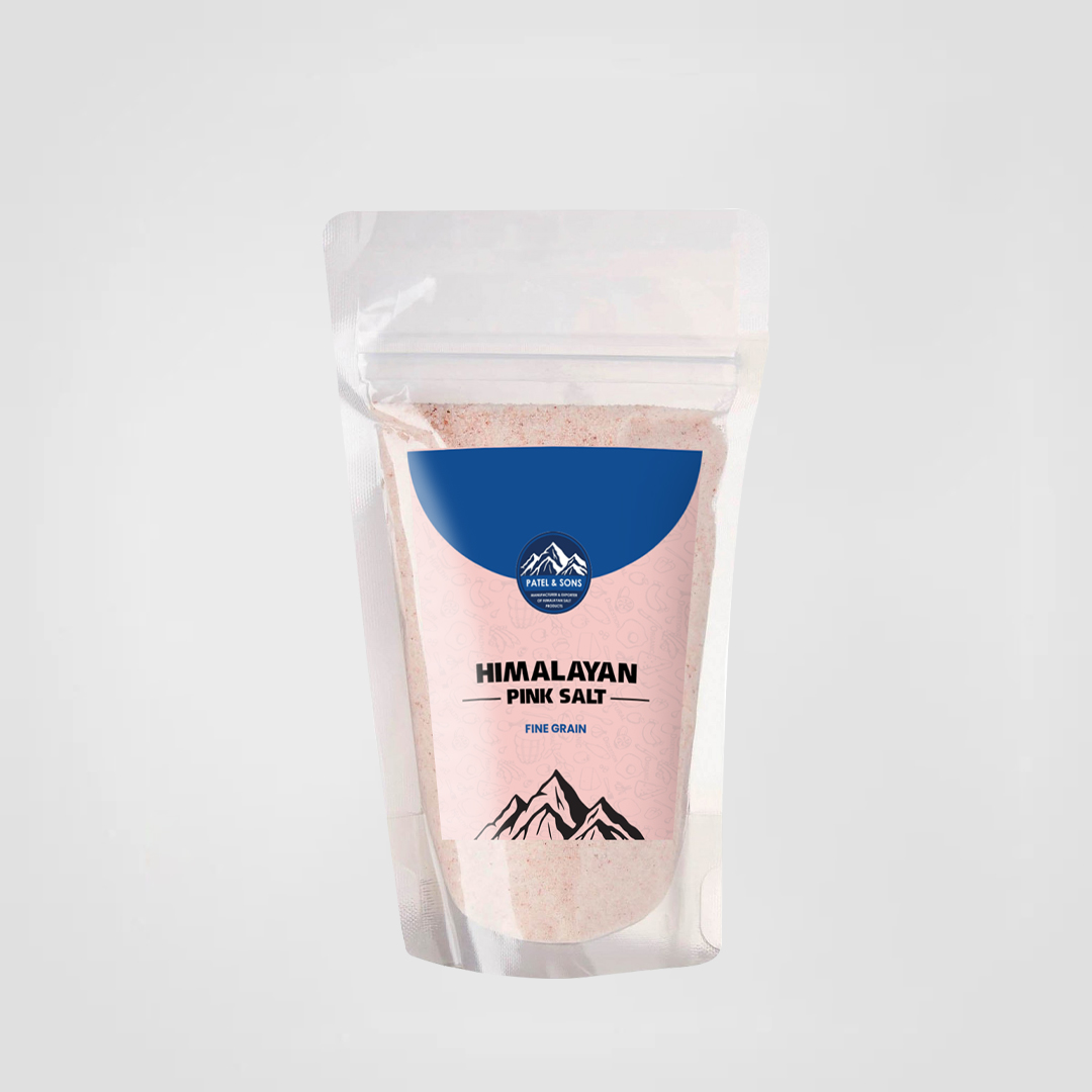Pink Salt Fine - Coarse <span class="one">Transparent Standy Pouch + Label</span> <span class="two">450 - 950 g</span> <span class="three">PDP-9-10</span>