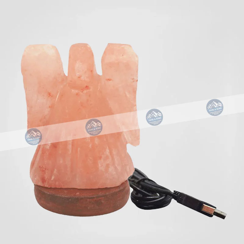 Angel <span class="one">USB Salt Lamp Color Changing</span> <span class="two">Size: 3 x 3 x 3.5 Inch</span> <span class="three">PUS - 45</span>