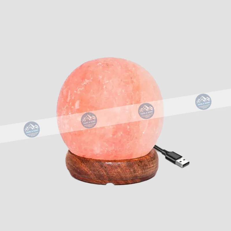 Ball <span class="one">USB Salt Lamp Color Changing</span> <span class="two">Size: 3 x 3 x 3.5 Inch</span> <span class="three">PUS - 38</span>