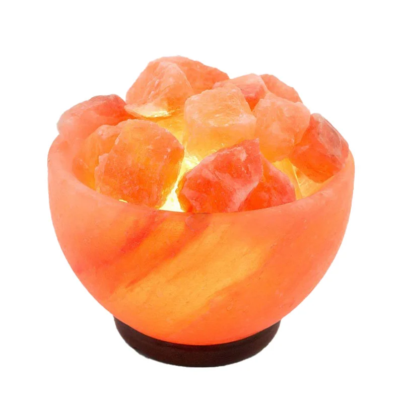 Fire Bowl Salt Lamp <span class="one">Size: 8 x 6 x 3.5 Inch </span> <span class="two">PHC - 11</span>