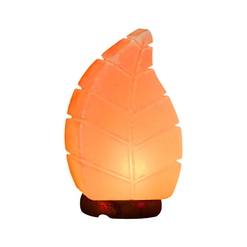 Leaf Salt Lamp <span class="one">Size: 8 x 6 x 3 Inch </span> <span class="two">PHC - 54</span>