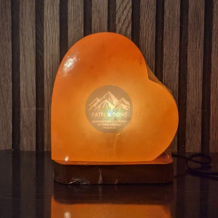 Heart Salt Lamp