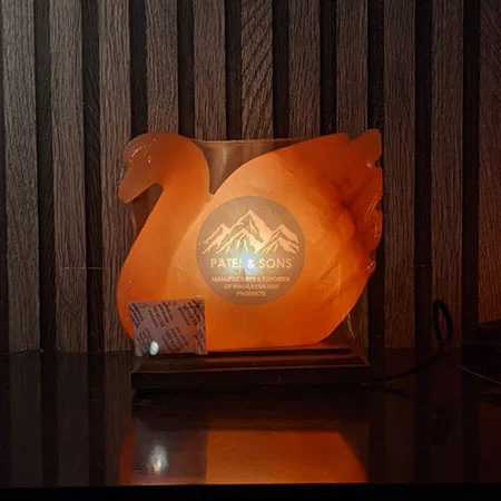 Swan Salt Lamp