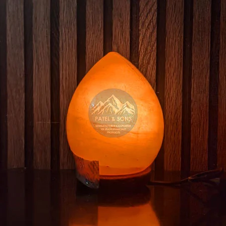 Tear Drop Salt Lamp